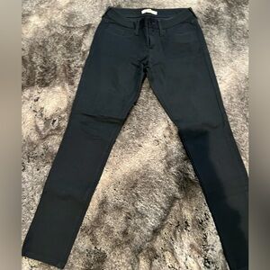 Black skinny Sloan pants size 0 Banana Republic